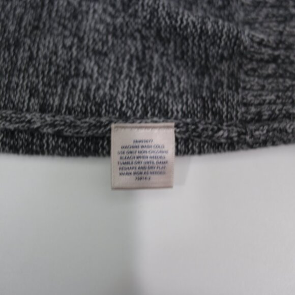 Vintage St. John’s Bay Knit Sweater Mens XL Light Grey Cotton Knit Crewneck - Picture 2 of 7